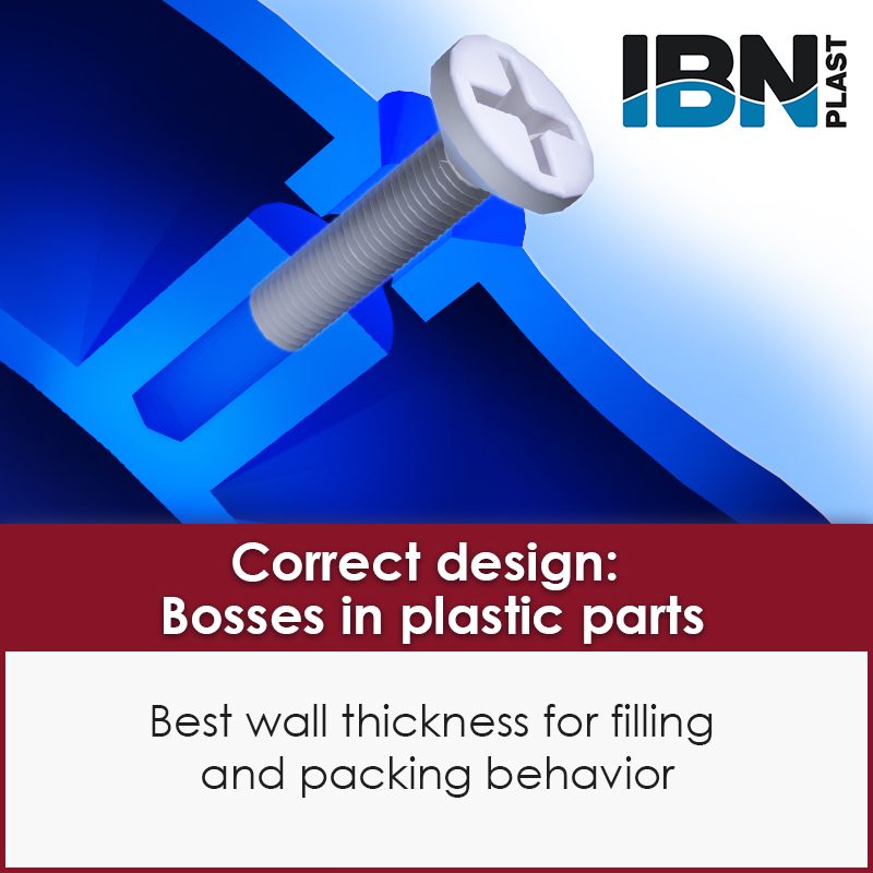 Course: Correct design - Bosses in plastic parts - PLEXPERT Canada Inc.